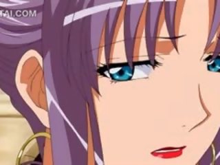 Glorious Blowjob In Close-up With Busty Anime Hottie