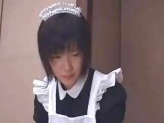 Nhật bản maids trong vớ được hơi say