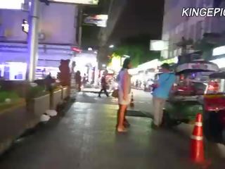 Russian slattern in Bangkok Red Light District [HIDDEN CAMERA]