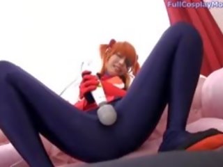 Evangelion Asuka POV Cosplay x rated clip Blowhob