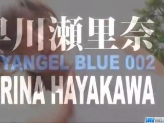 Serina Hayakawa amazes with her double phallus sucking