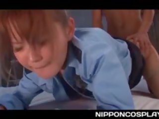 Elite bokong jap polisi woman slit pounded and mouth fucked hard
